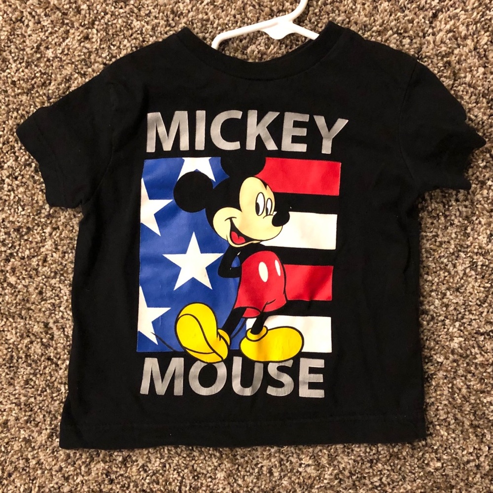 💥 3/$10 Mickey Mouse Shirt Size 4T